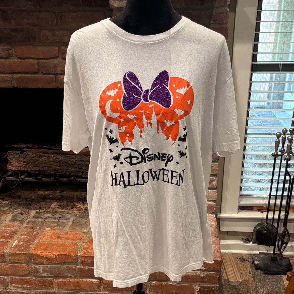 Disney Halloween Tee - White, Orange, Purple